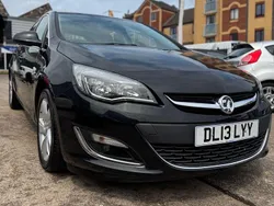 Black Used 2013 Vauxhall Astra SRi Hatchback | £2,295 (Fair price)