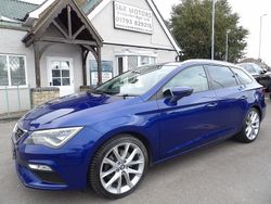 Blue Used 2017 Seat Leon FR Estate | £9,995 (Fair price)