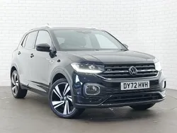 Black Used 2022 VW T-Cross R-line SUV | £21,498 (A bit pricey)