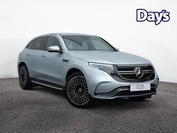 Silver Used 2021 Mercedes EQC400 AMG Line Premium Plus SUV | £25,995 (A bit pricey)
