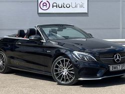 Black Used 2018 Mercedes C43 AMG Premium Plus Cabriolet | £22,990 (Fair price)