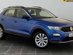 Blue Used 2020 VW T-Roc SE SUV | £9,895 (Fair price)