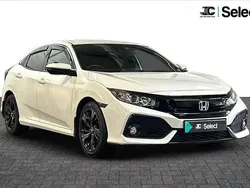 White Used 2019 Honda Civic SR Hatchback | £12,400 (Fair price)