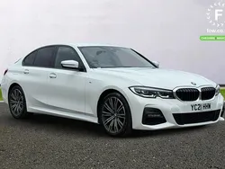 White Used 2021 BMW 318 M Sport Sedan | £18,899 (Fair price)