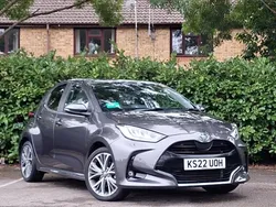 Grey Used 2022 Toyota Yaris Hybrid Hatchback | £17,498 (Fair price)