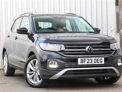 Black Used 2023 VW T-Cross SE SUV | £16,290 (Fair price)