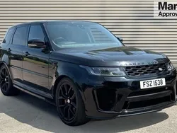 Black Used 2019 Land Rover Range Rover Sport SVR SUV | £43,411 (Fair price)