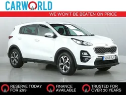 White Used 2019 Kia Sportage 2 SUV | £9,790 (Good price)