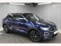 Blue Used 2019 VW T-Roc R-line SUV | £15,495 (Good price)