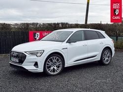 White Used 2020 Audi e-tron Advanced SUV | £23,999