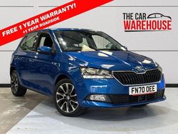 Blue Used 2020 Skoda Fabia SE Drive Hatchback | £9,499 (Fair price)