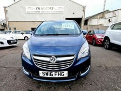 Blue Used 2016 Vauxhall Meriva MPV | £3,495 (Fair price)