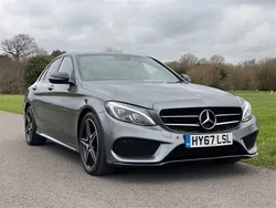 Grey Used 2017 Mercedes C250 AMG Line Premium Plus Sedan | £15,945 (Fair price)