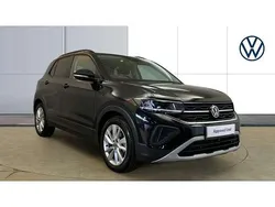 Black Used 2024 VW T-Cross Match SUV | £21,122 (A bit pricey)