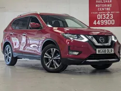 Chilli pepper red Used 2018 Nissan X-Trail N-Connecta SUV | £13,095 (Fair price)