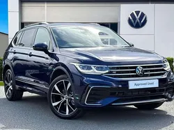 Blue Used 2025 VW Tiguan Allspace R-line SUV | £34,690 (A bit pricey)