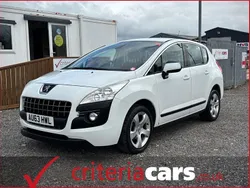 White Used 2013 Peugeot 3008 Active Hatchback | £4,499 (Fair price)