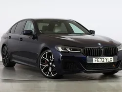 Blue Used 2022 BMW 520 M Sport | £27,500 (Expensive)