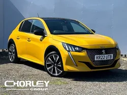 Yellow Used 2022 Peugeot 208 GT Hatchback | £15,199 (Fair price)