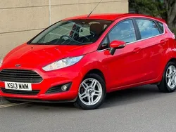 Red Used 2013 Ford Fiesta Zetec Hatchback | £3,995 (Fair price)