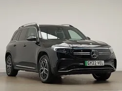 Black Used 2022 Mercedes EQB350 AMG Line Premium SUV | £27,498 (Fair price)