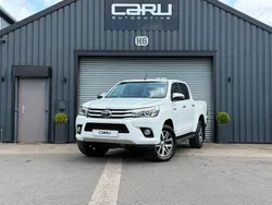 White Used 2019 Toyota HiLux Pickup | £21,499 (A bit pricey)