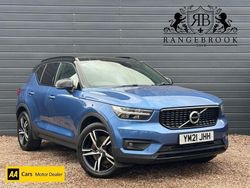 Blue Used 2021 Volvo XC40 R-Design SUV | £15,299 (Fair price)