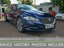 Blue Used 2014 Jaguar XJ Portfolio Sedan | £12,990 (A bit pricey)