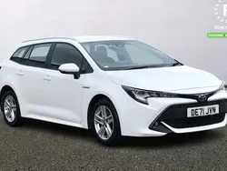 White Used 2021 Toyota Corolla Sport Estate | £18,099 (Good price)