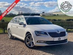 White Used 2018 Skoda Superb SE L Executive Estate | £13,659 (Fair price)