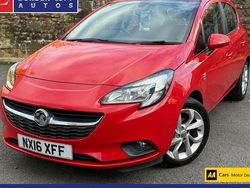 Red Used 2016 Vauxhall Corsa Hatchback | £6,495 (A bit pricey)