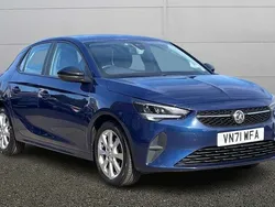 Blue Used 2021 Vauxhall Corsa Hatchback | £9,999 (Fair price)
