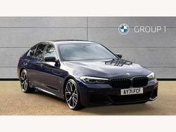Blue Used 2021 BMW 520 M Sport Sedan | £28,995 (A bit pricey)