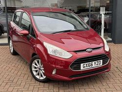 Red Used 2016 Ford B-MAX Titanium MPV | £6,399 (Fair price)
