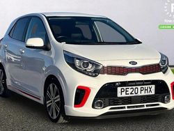 White Used 2020 Kia Picanto GT-Line Hatchback | £10,399 (Fair price)