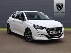 White Used 2023 Peugeot 208 Allure+ Hatchback | £13,825 (Fair price)