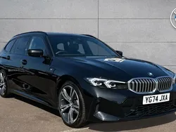 Black Used 2024 BMW 320 M Sport Estate | £32,250 (Fair price)