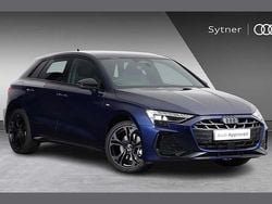 Blue New 2025 Audi A3 e-tron S-Line Hatchback | £35,000 (Expensive)