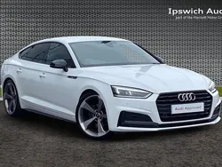 White Used 2019 Audi A5 Black Edition Coupe | £18,975 (Good price)