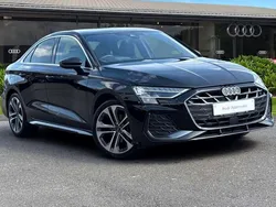 Black Used 2024 Audi A3 S-Line Sedan | £27,350 (Fair price)