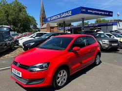 Red Used 2012 VW Polo Match Hatchback | £3,699 (Fair price)