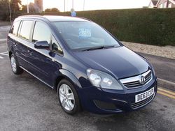 Blue Used 2013 Vauxhall Zafira MPV | £2,795 (A bit pricey)
