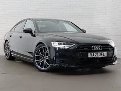 Black Used 2021 Audi A8 Black Edition Sedan | £33,498 (Fair price)