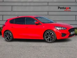 Red Used 2021 Ford Focus ST-Line X Hatchback | £14,495 (Fair price)