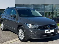 Urano grey Used 2022 VW Tiguan Life SUV | £20,138 (Fair price)