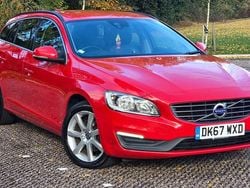 Red Used 2017 Volvo V60 SE Estate | £4,595 (Fair price)