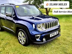 Blue Used 2019 Jeep Renegade Limited SUV | £11,995 (Fair price)