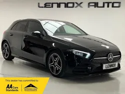 Black Used 2022 Mercedes A180 Executive Hatchback | £20,490 (Fair price)