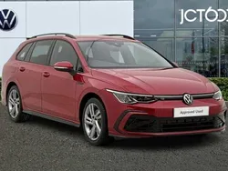 Red Used 2024 VW Golf VIII R-line Estate | £26,396 (A bit pricey)