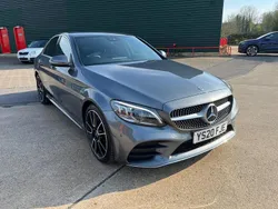 Grey Used 2020 Mercedes C220 AMG Line Premium Sedan | £20,000 (Fair price)